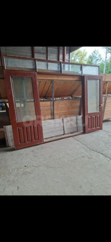 Продам типа внутренные ворота с двумя створками разм : длинна 3метра, высота 225см. - Орск