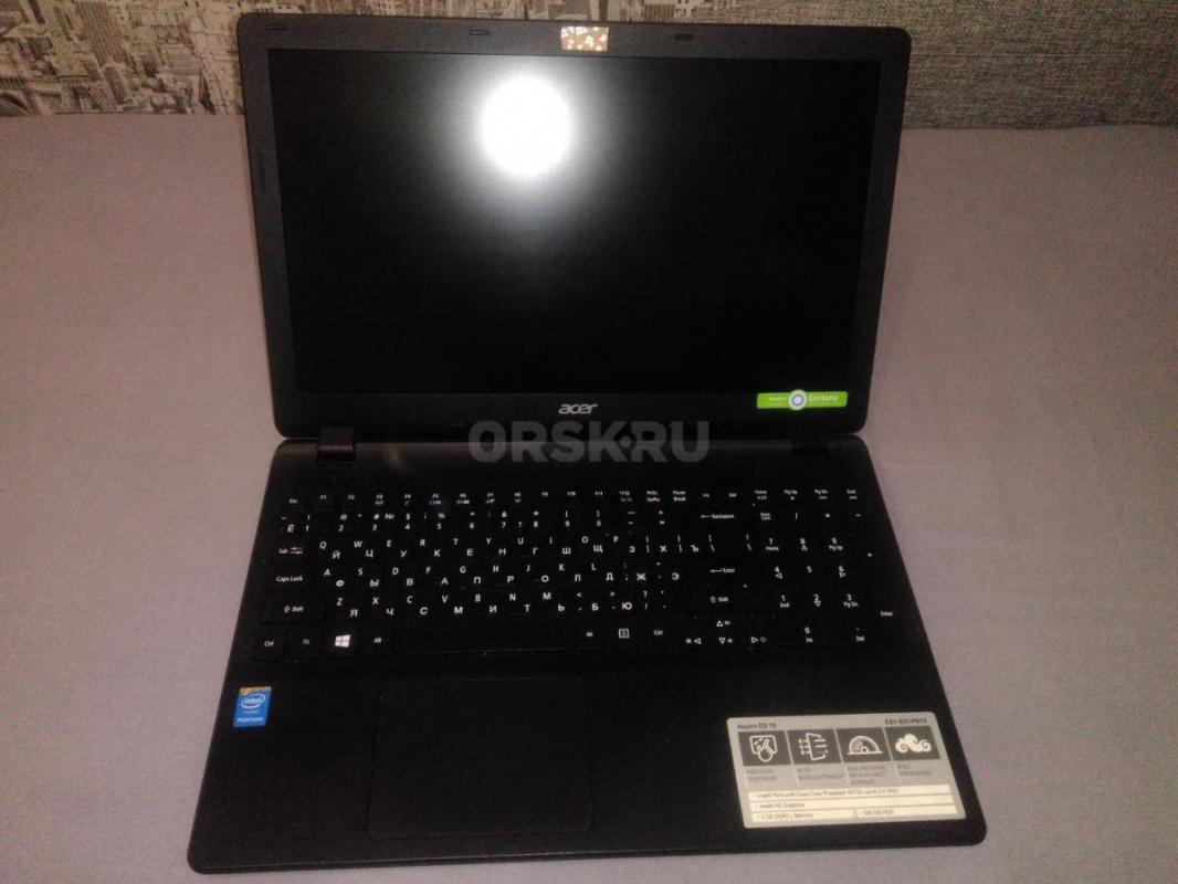 Продам 15.6&amp;quot; Ноутбук Acer Aspire ES 15 ES1-531-P81V (HD) Pentium N3700(1.6)/2048/500/In - Орск