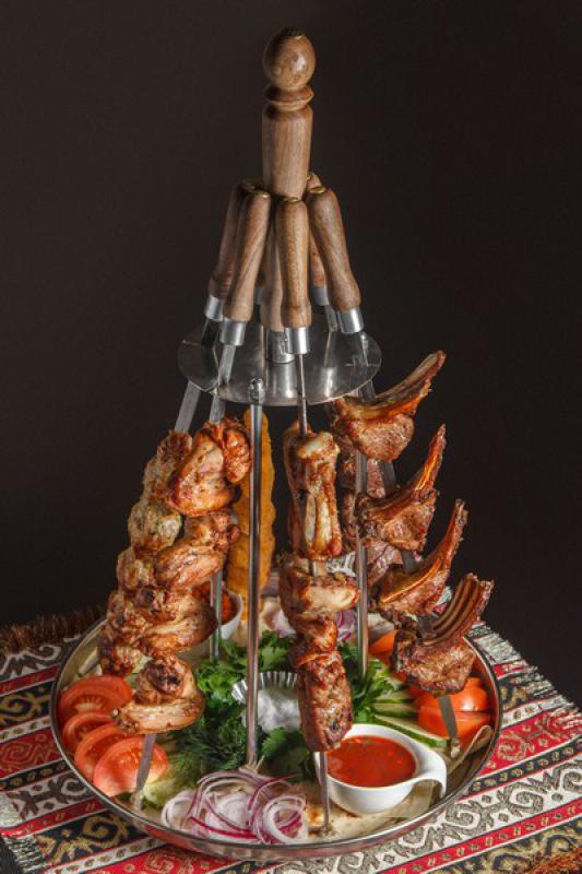 Садж для подачи  шашлыка. - Орск