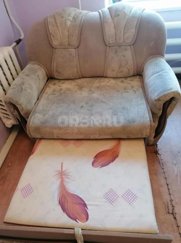 Диван раздвижной &amp;amp;quot;Вея-Весна&amp;amp;quot;, б/у незначительно, стоял в закрытой - Орск