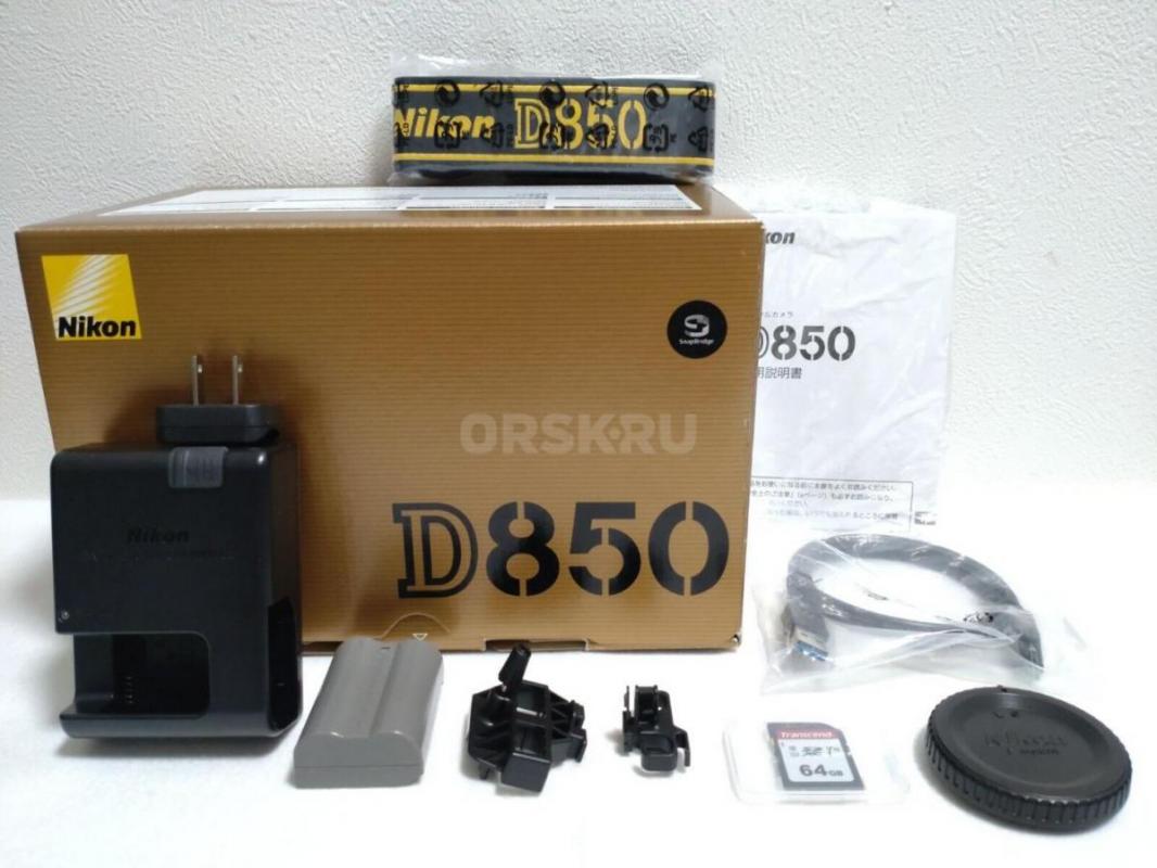 Новый новый Nikon D850 45,7-мегапиксельная цифровая зеркальная камера - Северное