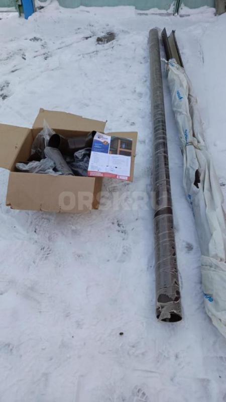 Новый в упаковке Водосточная система ;Альта профиль;ЭЛИТ; ПОЛНОСТЬЮ В СБОРЕ. труба желоб 9м. - Орск