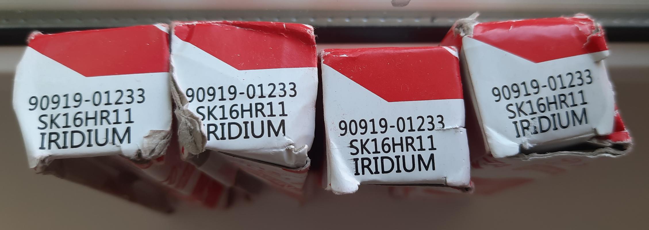 Свечи DENSO SK16HR 11 IRIDIUM На Toyota Camry V40, V50,V55. - Гай