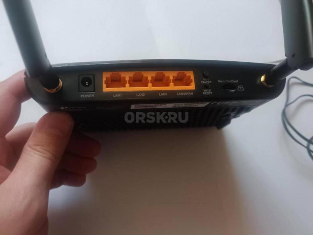4G роутер TP-Link MR6400,  v 5.30 
Продам роутер, б/у - 1 неделю. - Орск