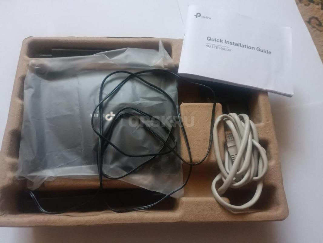 4G роутер TP-Link MR6400,  v 5.30 
Продам роутер, б/у - 1 неделю. - Орск