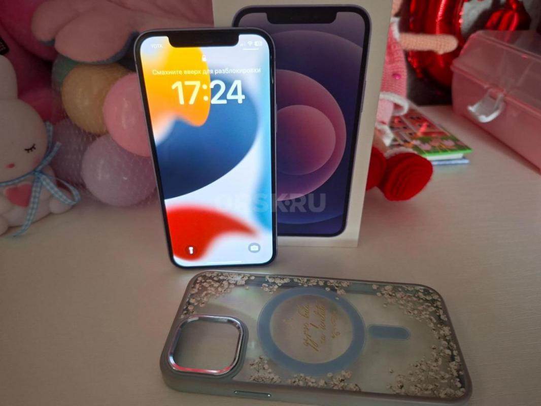 Смартфон Apple iPhone 12 128GB nanoSim/eSim purple
Отличный телефон в отличном состоянии, ни сколов - Орск