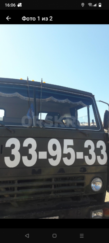 Кран-манипулятор КАМАЗ, г/п борт 10тонн, стрела 3тонн. - Орск