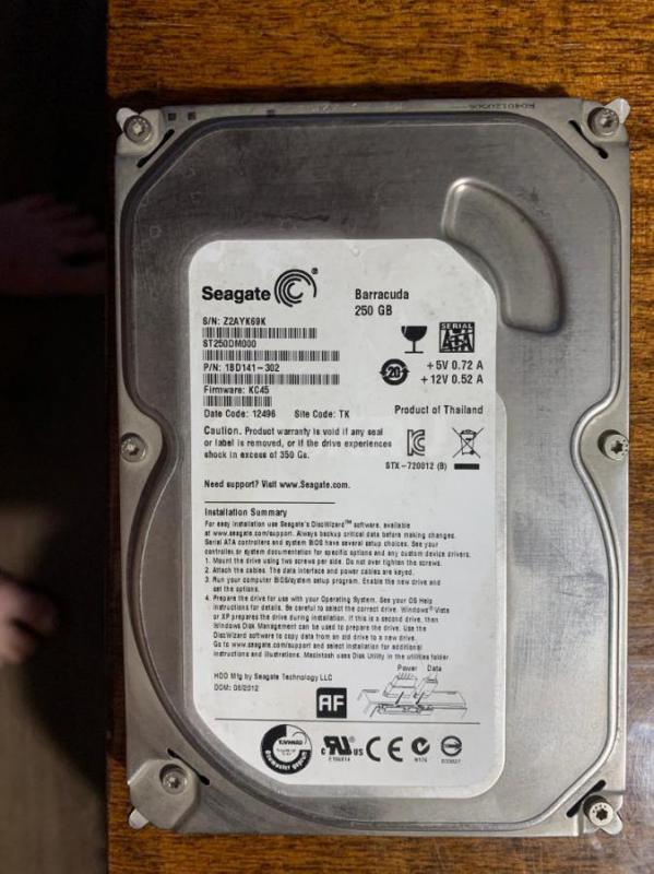 Жёсткий диск Б/У Western Digital 160GB - 800руб. - Орск