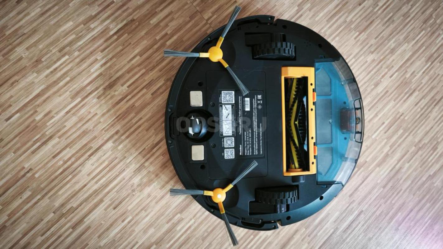 Пылесос-робот Mamibot EXVAC660 серого цвета подходит для влажной и для сухой уборки. - Орск