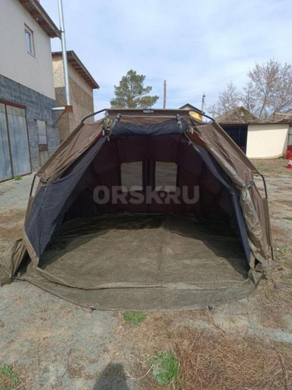 Продам карповую палатку бу,двухместная в хорошем состоянии ещё по служит ,размеры не помню по лейблу - Орск