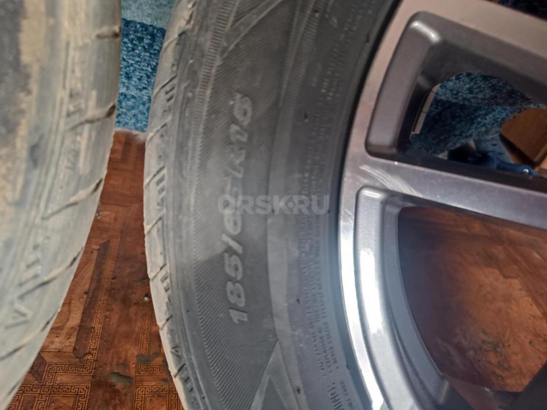 Продам диски в сборе с летней резиной 15 радиус. - Орск