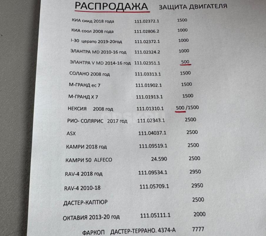 ЗАЩИТА ДВИГАТЕЛЯ и РЕЗИНОВЫХ КОВРИКОВ в САЛОН. - Орск