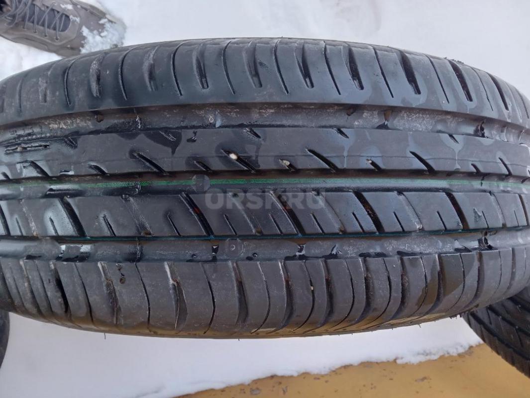 Колеса в сборе: диски литые LS идеальное состояние R15 4×100, шины Viatti Strada 185/65 состояние но - Орск