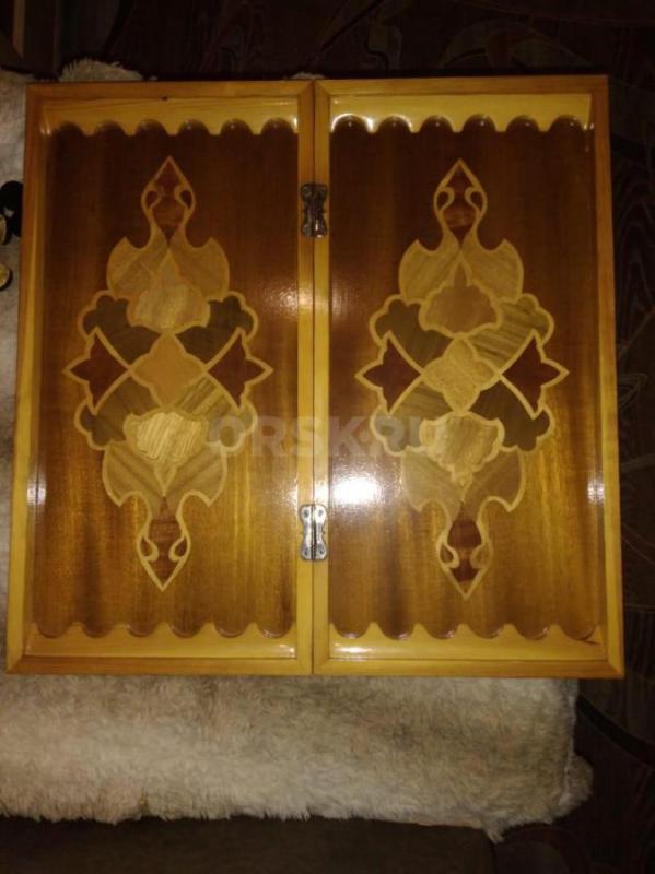 Продам отличные нарды, 50см в длинну, в открытом виде столько же, практически новые, фишки 30шт. - Орск