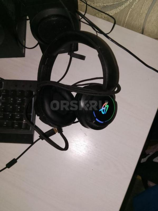 Продам Ауди систему, наушники игровые, клавиатура игровая - Орск