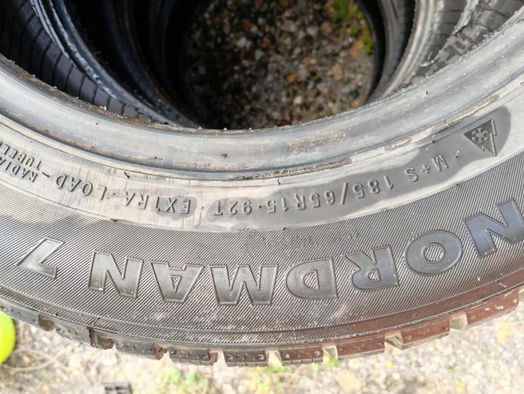 Ikon tyres Нордман 7 размер 185 65 R15 шипованная, усиленный протектор. - Орск