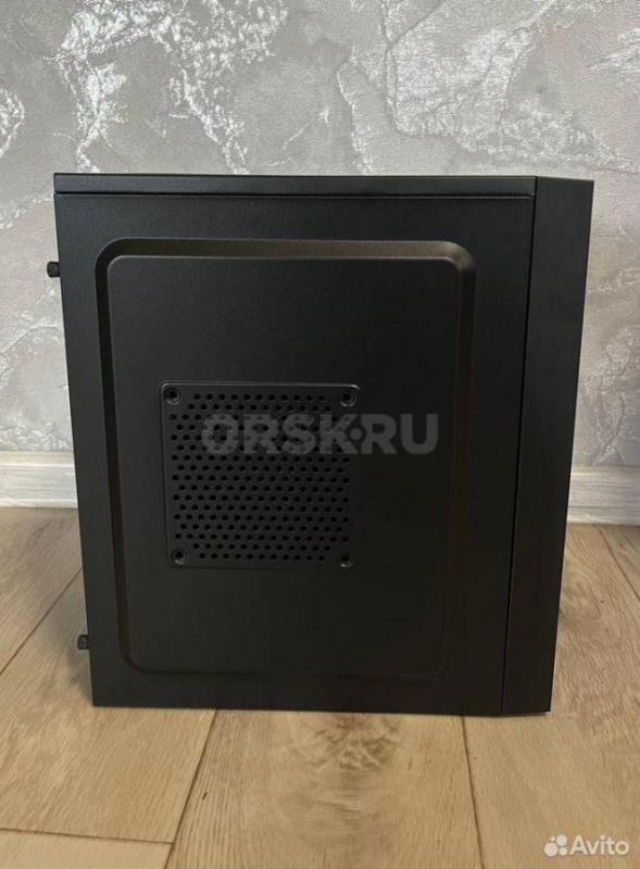 Новый компьютерный корпус форм-фактора ATX Minitower в универсальном черном цвете (производство 2025 - Орск