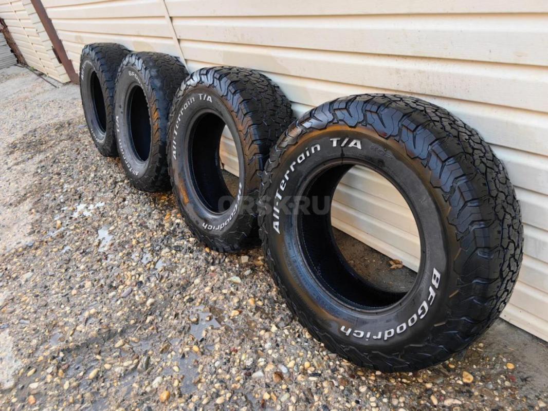 Продам 4 колеса BF GOODRIDGE ALL TERRAIN 245*75*16. - Орск