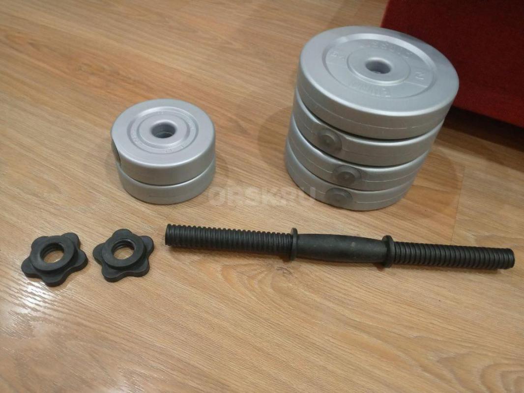 Продам сборную разборную гантель 10кг - Орск
