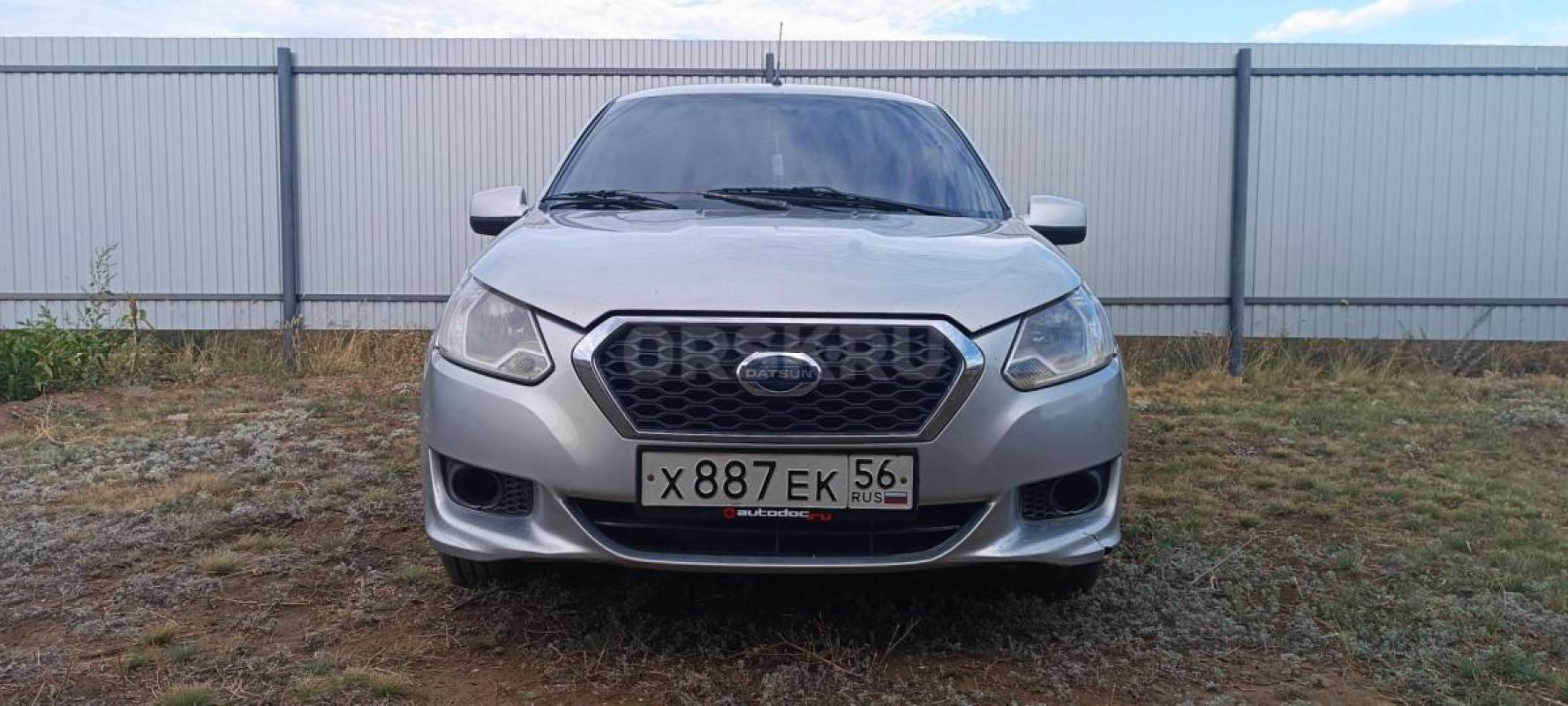 Продаю Datsun ON-DO 2016 года выпуска, серебристого цвета, в хорошем состоянии после полного ТО. - Орск