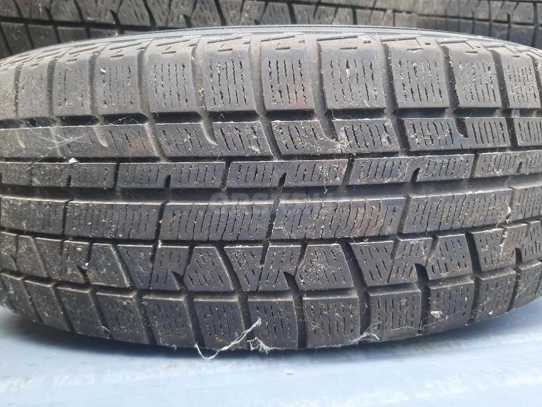 Зимние шины липучкас дисками 185/70 R14 88Q разболтовка 4×100 YOKOHAMA б/у 1 сезон, отбалансированны - Орск