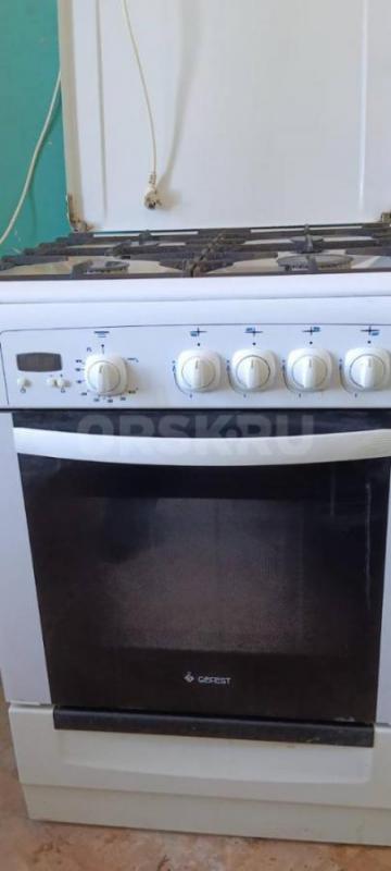 Продам газовую плиту с электро-розжигом + газовый контроль, таймер для духовки - Орск