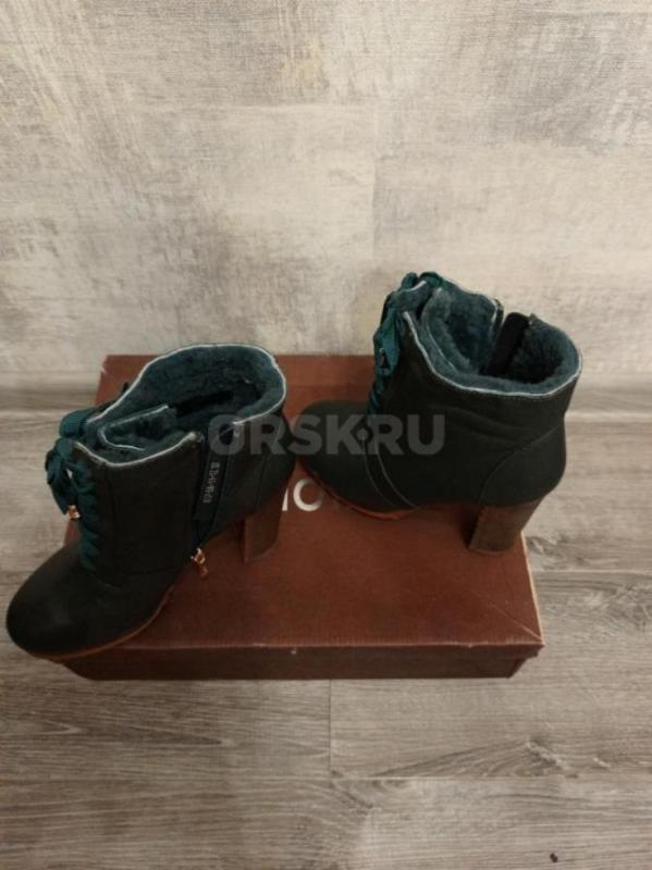 Новые зимние полусапожки 37 р. - Орск