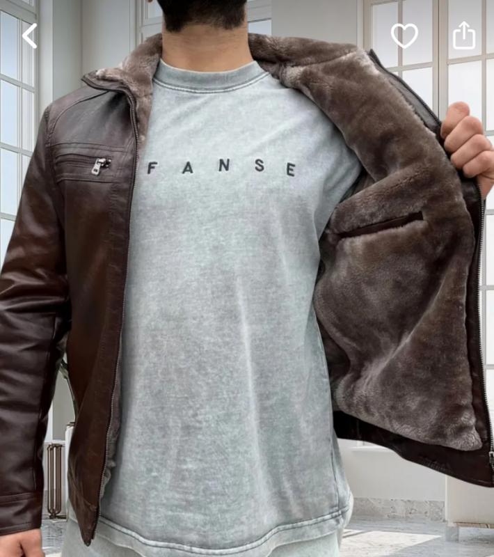 Продам новую мужскую куртку из экокожи. - Гай