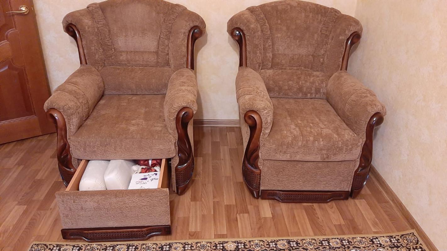 Продам диван и два кресла Ульяновского мебельного комбината ;ВИКТОРИЯ;,размеры: 210см /57см/127 см. - Новотроицк