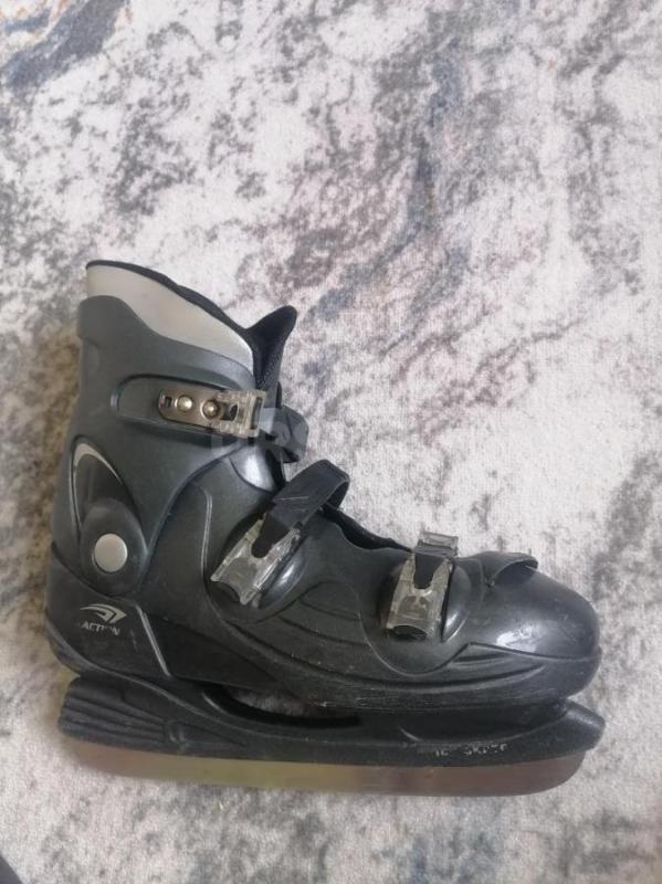 Коньки хоккейные в хорошем состоянии 45-46 размер. - Орск