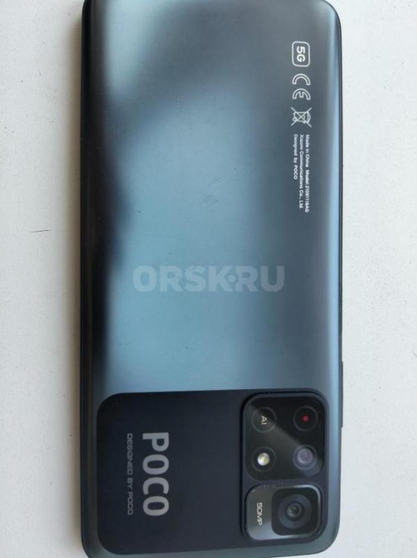 POCO M4 Pro 5G состояние нового за 5000 рублей. - Орск