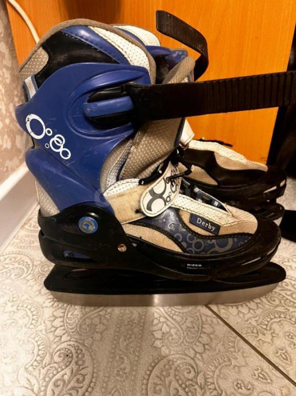 Коньки детские раздвижные размер с 34 по 37. - Орск