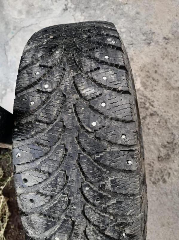 Продам комплект б/у  зимних шин(4 шт.) ,Tunga Nordway 2, размер 195 65-R15 . - Орск