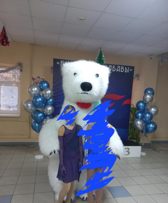 Продам платье для фигурного катания, на льду смотрится красиво и эффектно,на рост 134-150 - Гай