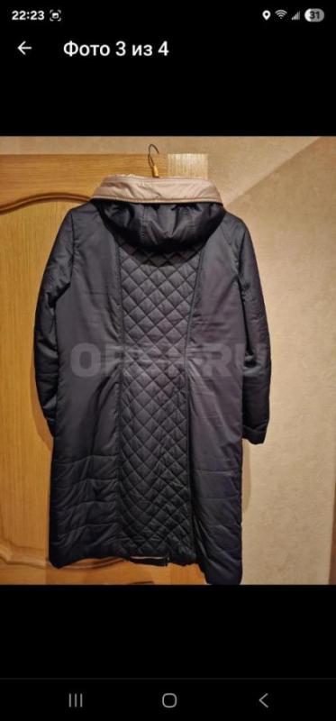 Пальто осеннее хорошего качества,в очень хорошем состоянии,54 размер - Орск