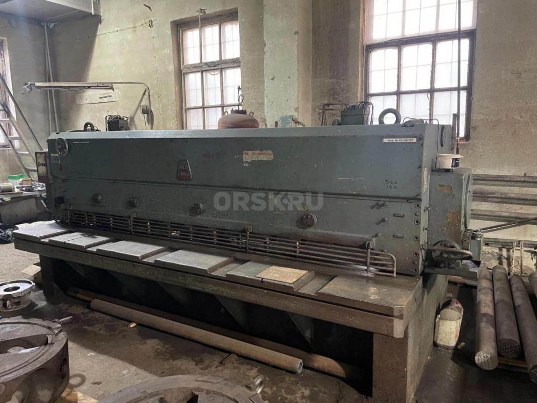 Продам ножницы гильотинные  6,3х3150   apresta  (Германия) Б/У полностью рабочие - Бузулук