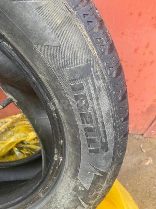 Продам комплект (4шт.) Зимней резины R- 16 215/55 PIRELLI  (ICE ZERO) б/у. - Орск