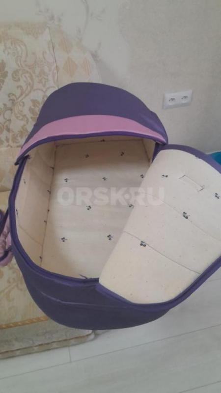 Детская коляска лето-зима трансформер б/у состояние отличное - Орск