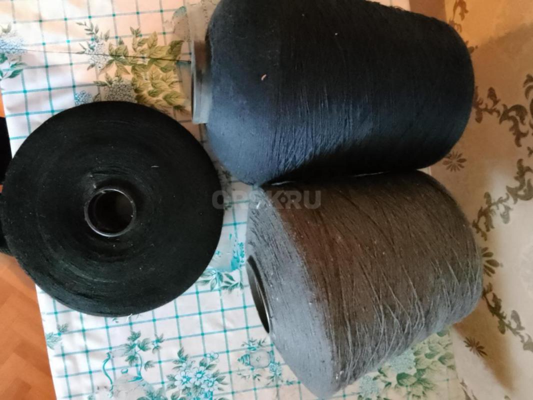 Продам пряжу в бабинах, разная расцветка. 800р за кг - Орск