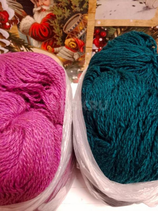 Пряжу карачаевскую в пасмах, весовую. 70 рублей за 100 грамм. - Орск