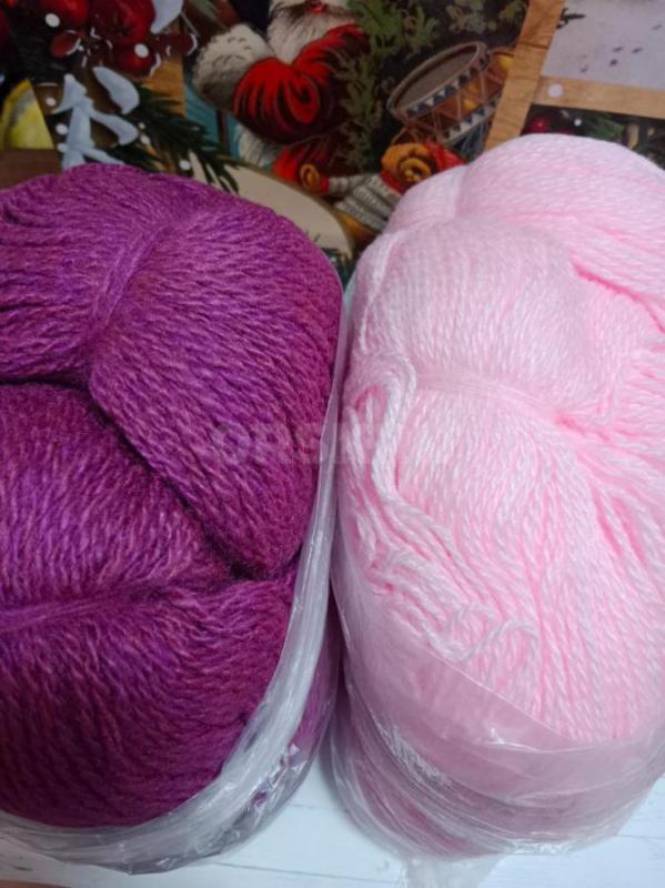 Пряжу карачаевскую в пасмах, весовую. 70 рублей за 100 грамм. - Орск