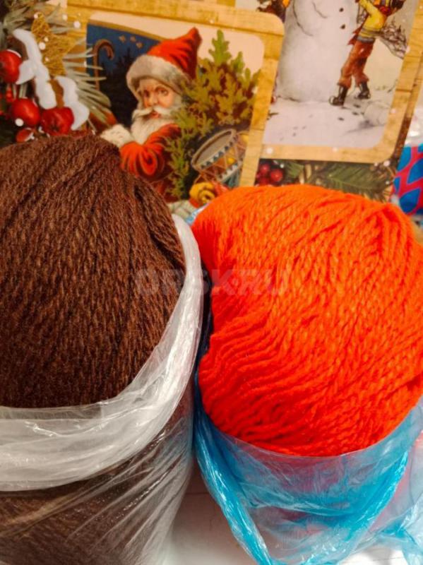 Пряжу карачаевскую в пасмах, весовую. 70 рублей за 100 грамм. - Орск