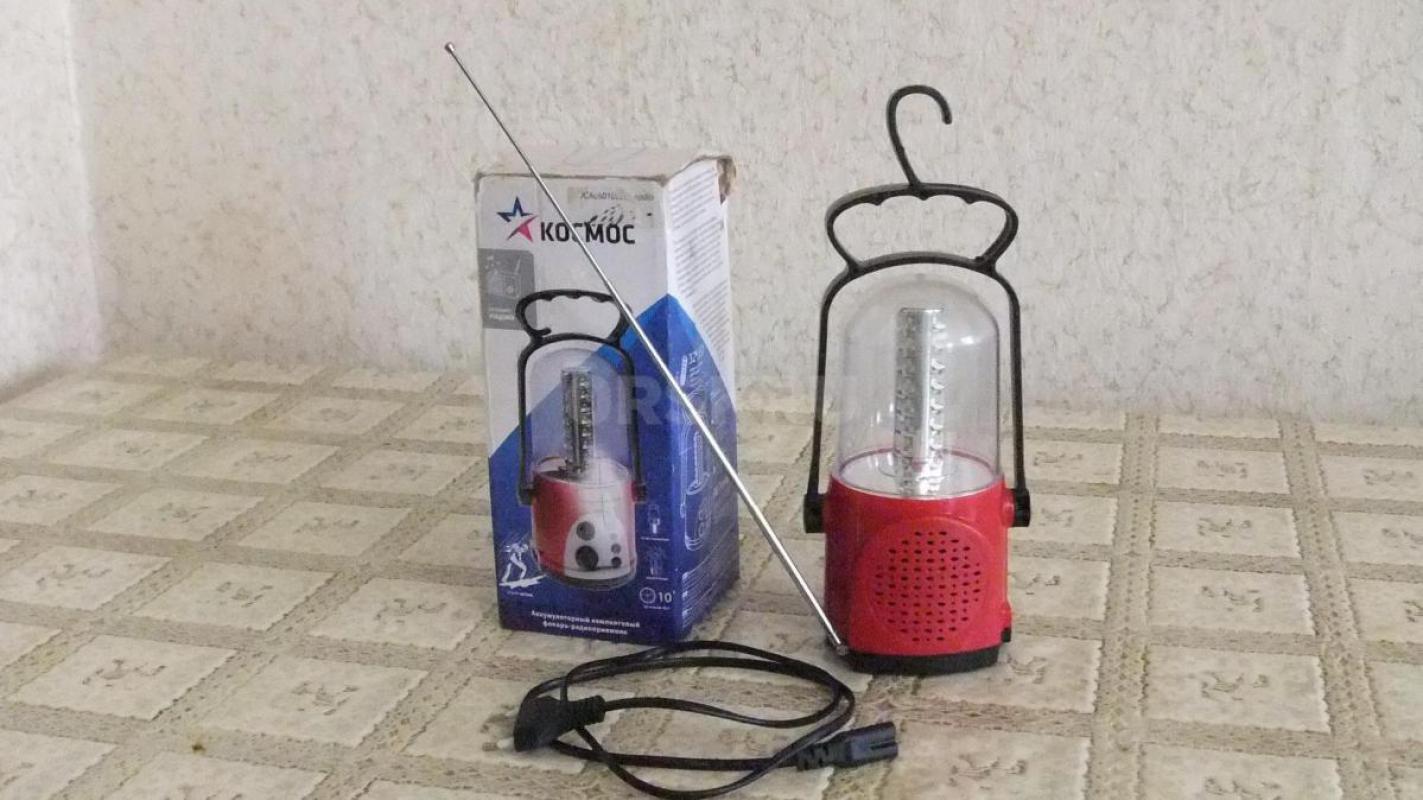 Новый кемпинговый фонарь с FM радио. - Орск