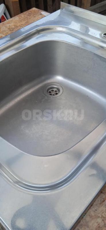 Раковина на кухню, &quot;нержавейка&quot;, глубокая. - Орск