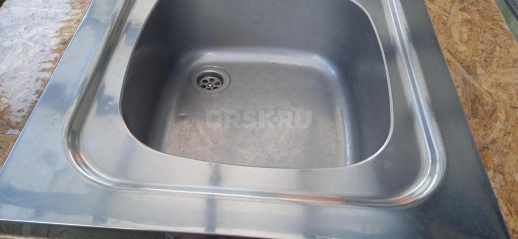 Раковина на кухню, &quot;нержавейка&quot;, глубокая. - Орск