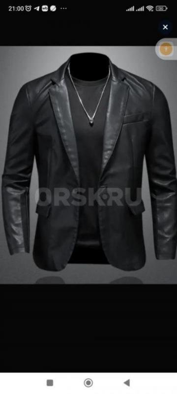 Продам пиджак кож. - Орск