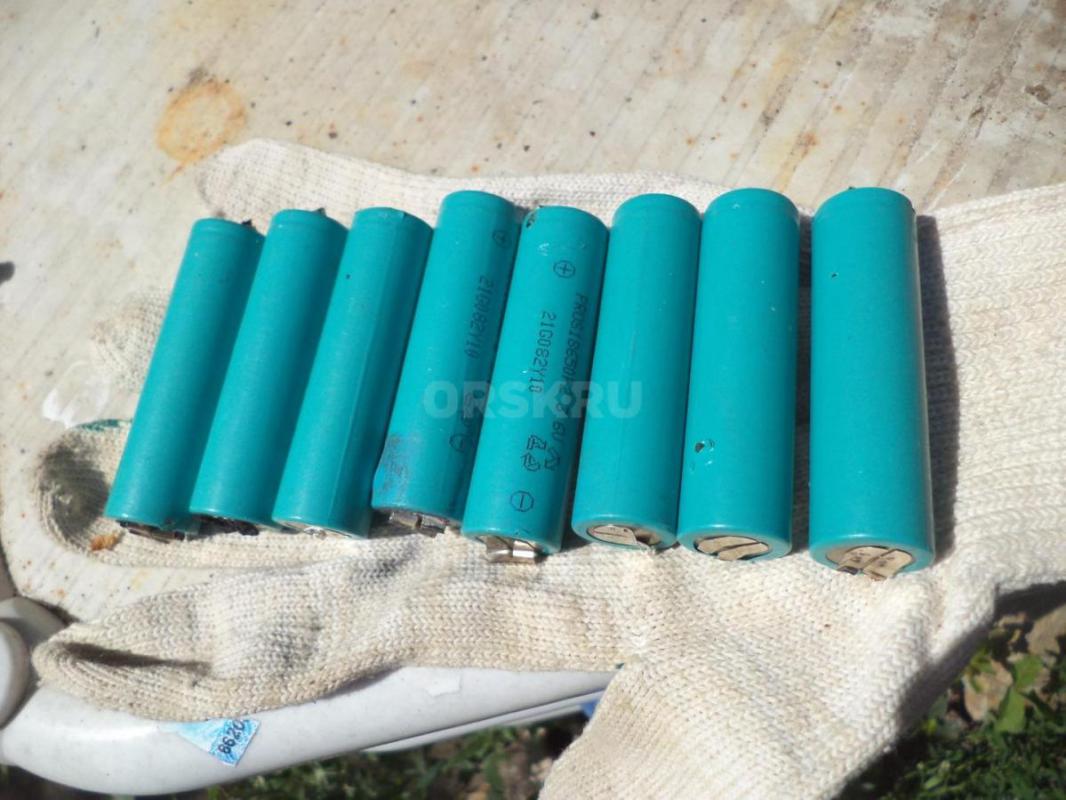 Аккумуляторы литевые бу. - Орск