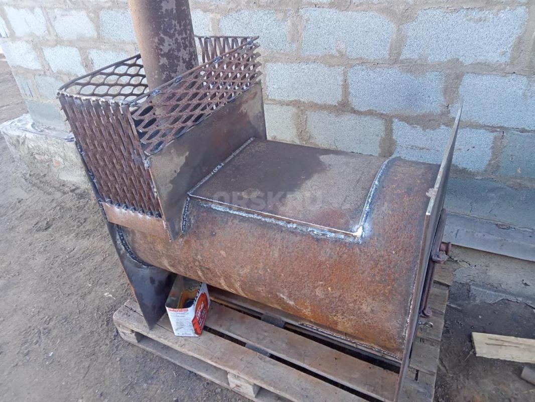 Продам печь для бани из трубы 530 все вопросы по телефону 89123570393 - Новоорск