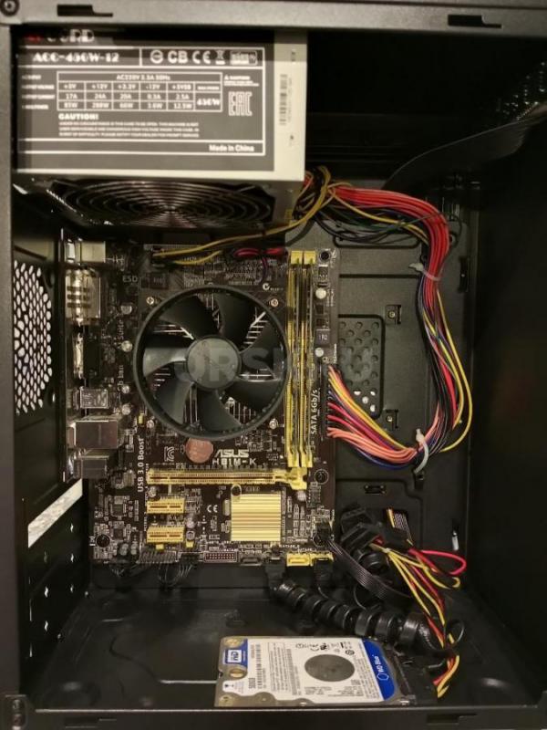 Системный блок в отличном состоянии:
- процессор: Intel E3-1225v3 (4 ядра, 4 потока), сокет 1150, п - Орск