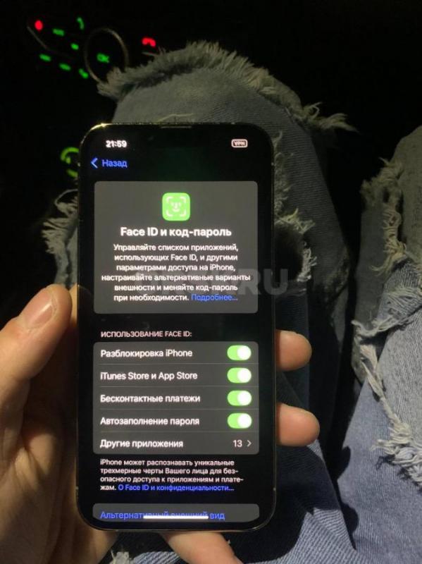 iPhone 13pro 128gb по состоянию все хорошо только внизу экрана маленькие царапинки от ключей не видн - Орск